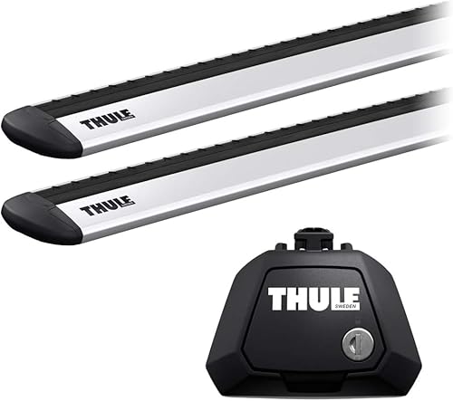 THULE �X�[���[ SL �t�H���X�^�[�i���_�[���[�t���[���t�� 2025/4?�j�p ���[�t�L�����A 2�_�Z�b�g �t�b�g710410+�E�C���O�o�[EVO7112 ���[�t���b�N �L�����A�x�[�X �J�X�^�� �p�[�c �A�N�Z�T���[