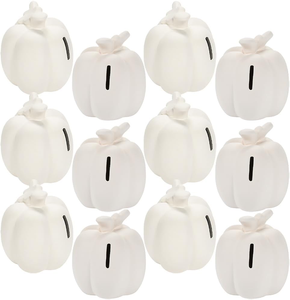 Do It Yourself Ceramic Pumpkin Banks - Crafts for Kids and Fun Home Activities