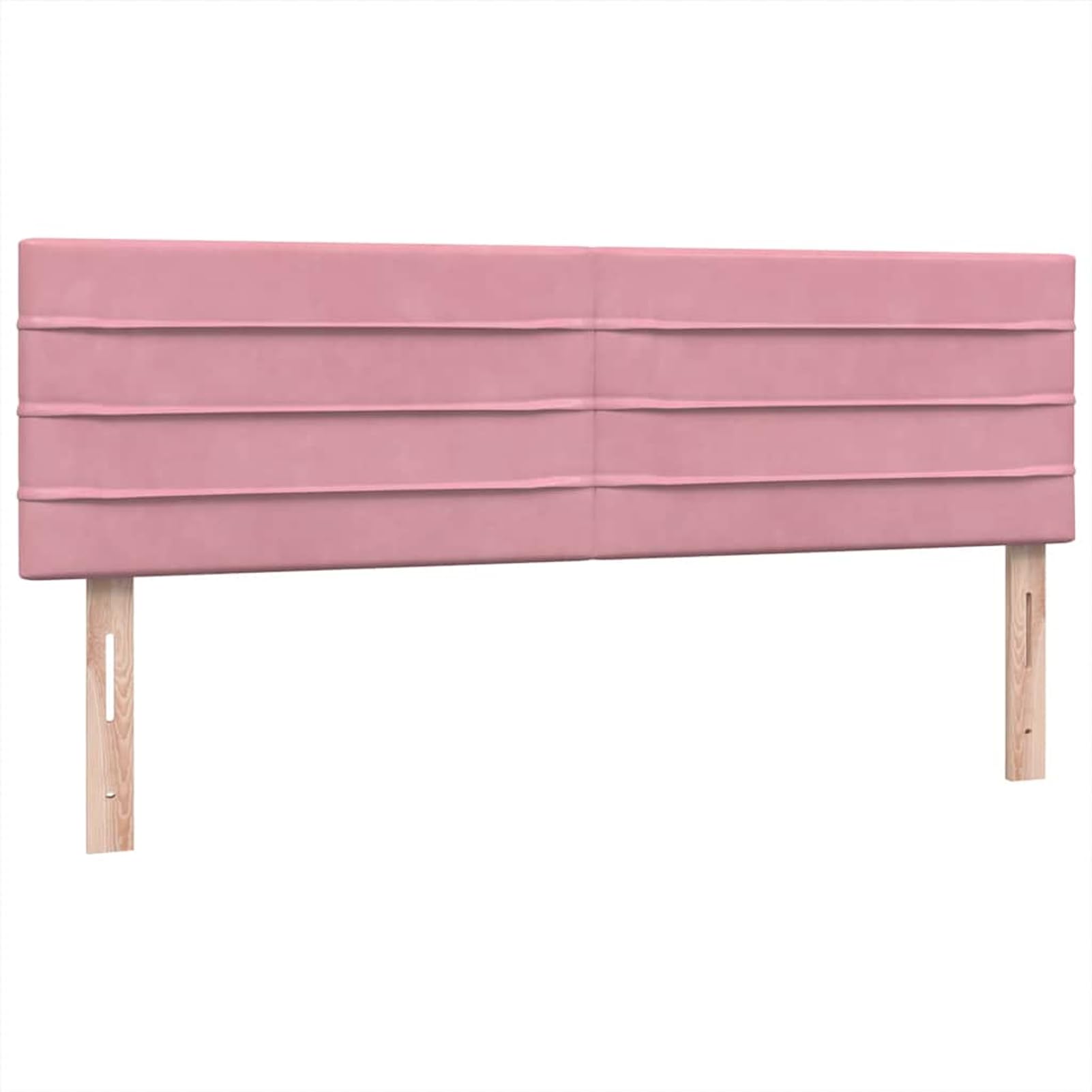 ATOMSTACK MAKER Letto a molle, rosa, 140 x 220 cm, con materasso a molle insacchettate, testiera regolabile in altezza, cuscino traspirante e illuminazione a LED, tessuto vellutato, altezza 20 cm, con