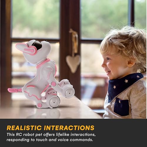 Remote Control Robot Dog Toy, Robots for Kids, Rc Dog Robot Toys for Kids 3,4,5,6,7,8,9,10 Year olds and up, Smart & Dancing Robot Toy, Imitates Animals Mini Pet Dog Robot - Image 7