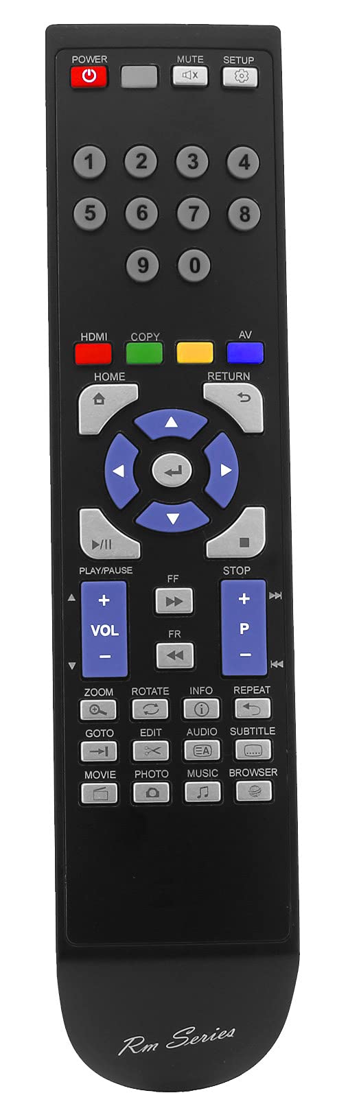 RM-SeriesReplacement Remote Control for Sumvision CYCLONE-PRIMUS-V2