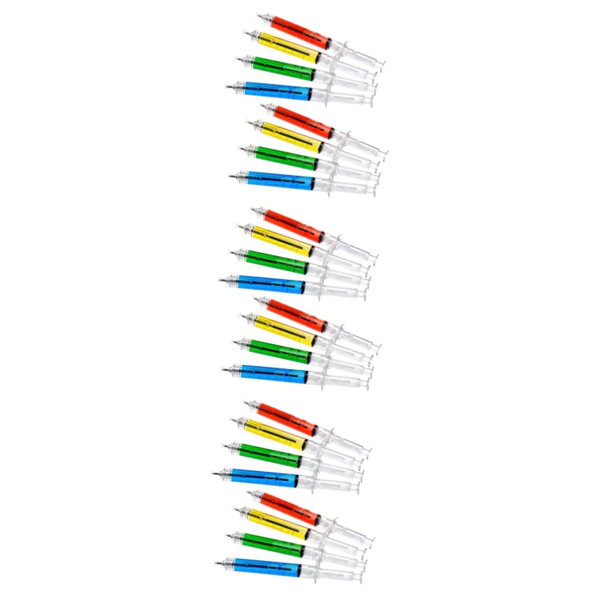 Lurrose 72 Pièces stylo créatif stylos bille crayon bille fournitures scolaire school supplies en forme à bille