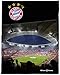 FC Bayern München Große Decke Allianz Arena 150 x 200cm Fußball FCB Deutscher Rekord-Meister Mia san Mia Champions League Bundesliga weiche Kuscheldecke Wohndecke Fleecedecke Pass. zur Bettwäsche