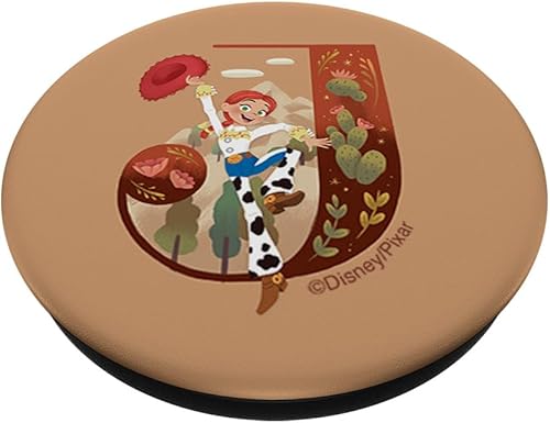 Miniatura 2 de Disney and Pixar Alphabet Monogram Toy Story Letra J Jessie PopSockets Estándar PopGrip