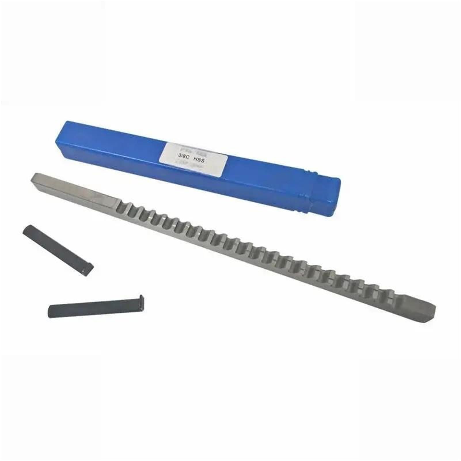 Industriewerkzeuge HSS-Räumnadel 3/8 C Druck-Keilnut-Räumnadel for Räumen for CNC-Werkzeugmaschinen mit Unterlegscheiben