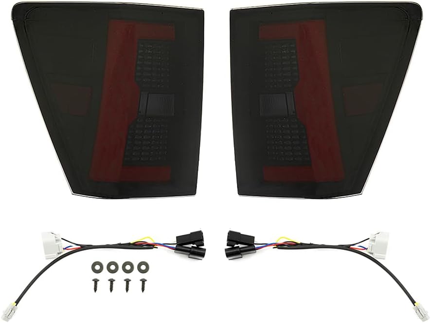 LED Tail Lights for 2005-2006 2007-2010 Jeep Grand Cherokee Taillight Assembly Brake Assembly Reverse Lamp Assembly Rear Lamp Assembly