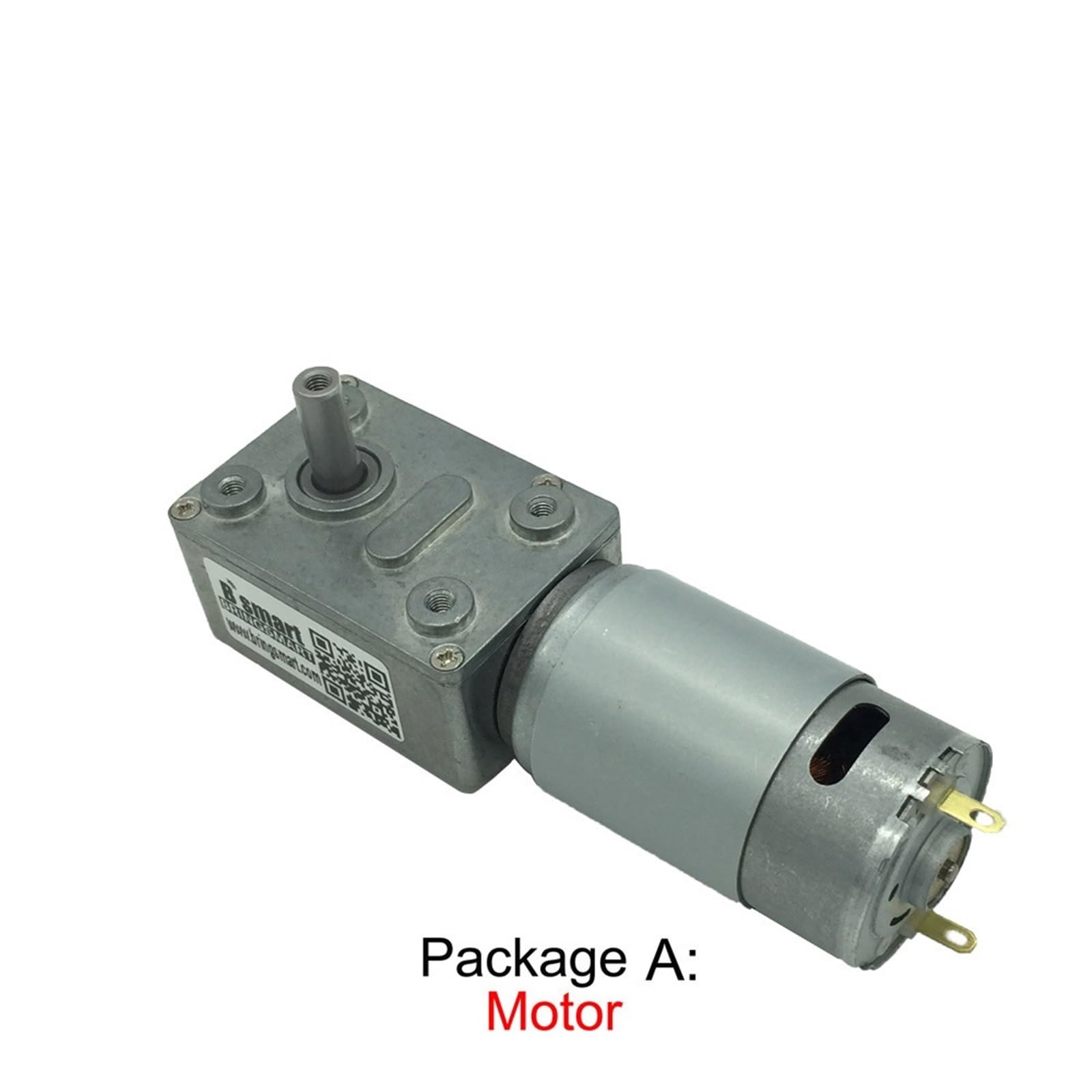 DC Electronic JGY-395 silnik z przekładnią ślimakową o niskiej prędkości 2,5-210 obr./min przekładnia ślimakowa silnik przekładniowy 12 V 24 V samoblokujący silnik przekładniowy (opakowanie A, 12 V