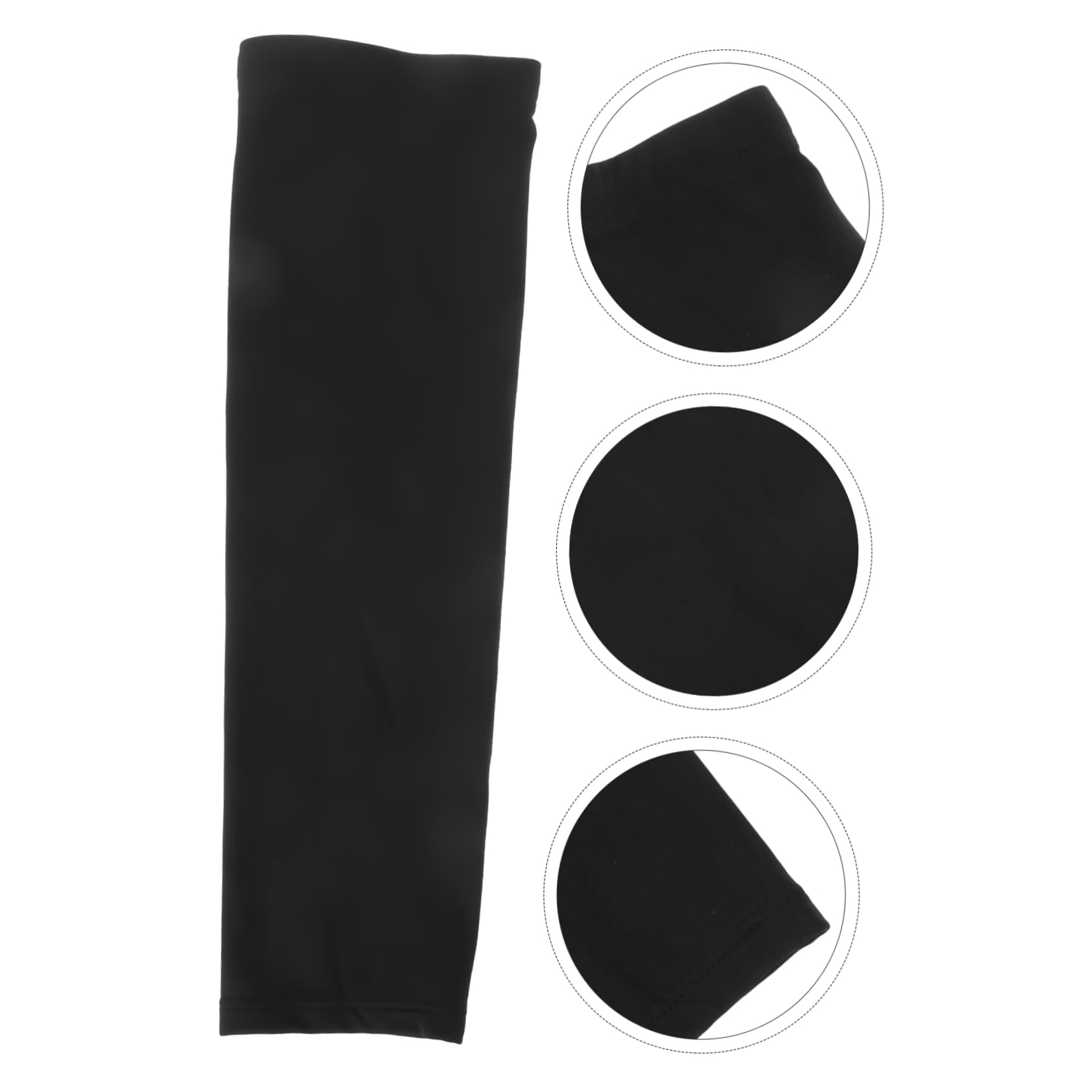 Toddmomy Comoda Manica Del Braccio Guanti Invernali Più Caldo Coperture Del Braccio Maniche A Braccio Termico Scaldabraccia Black Tessuto in