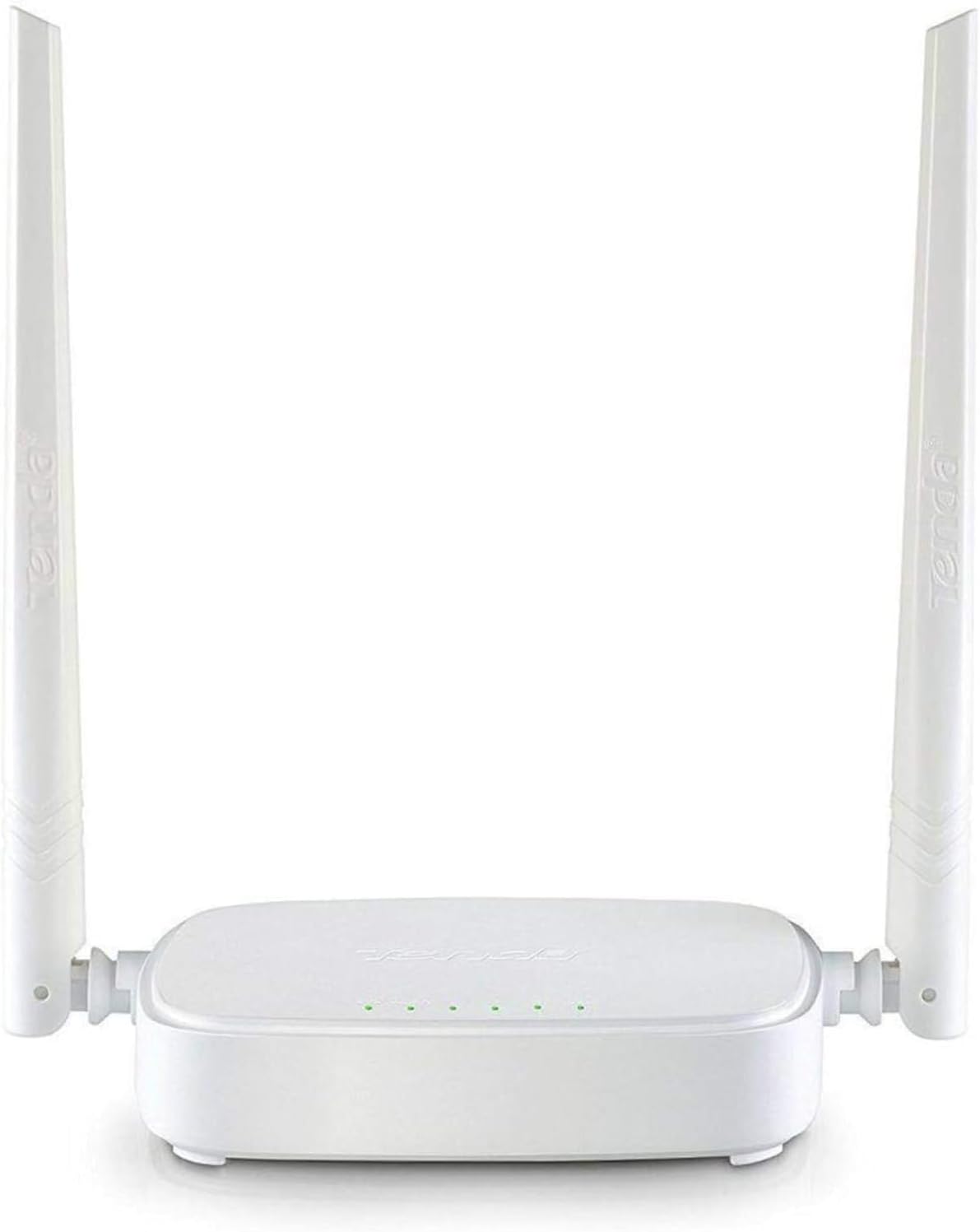 Tenda N301 WLAN router for connection to cable/DSL or fibre optic modem (300Mbit/s via WLAN, 3x LAN ports, WPS, for 4K/HD video streaming & online games,) White