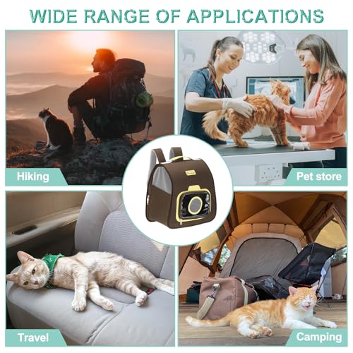 Sac à dos de transport pour chat pliable pour simplifier vos sorties - 8