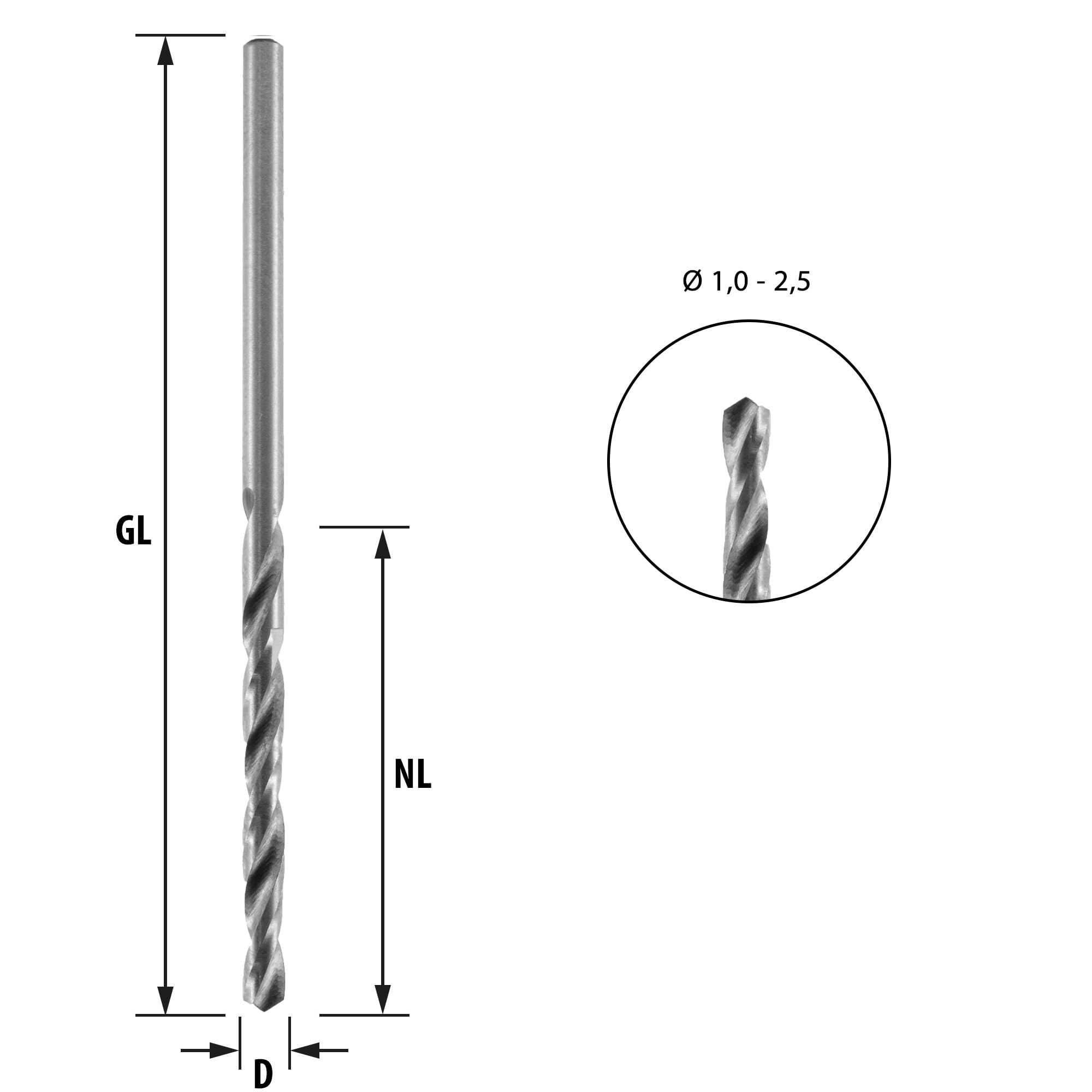 Jjw-germany Lot De 2 Forets à Bois HSS-G De Précision (D= 11