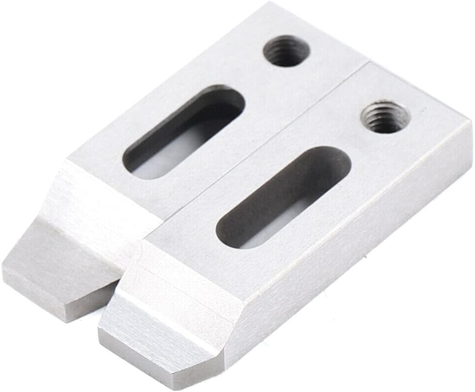 YIYIBYUS Wire EDM Stainless Jig Holder,4 PCSWire EDM Fixture Board Jig Fixting Tool For Clamping 70 X 22 X12 mm