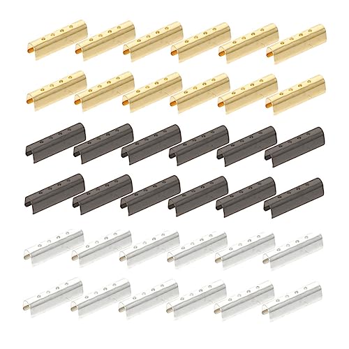 COLLBATH Metal Rope Buckles for Shoelaces 120 Pieces Diy Shoelace Tips Hat Rope Tips and Stylish