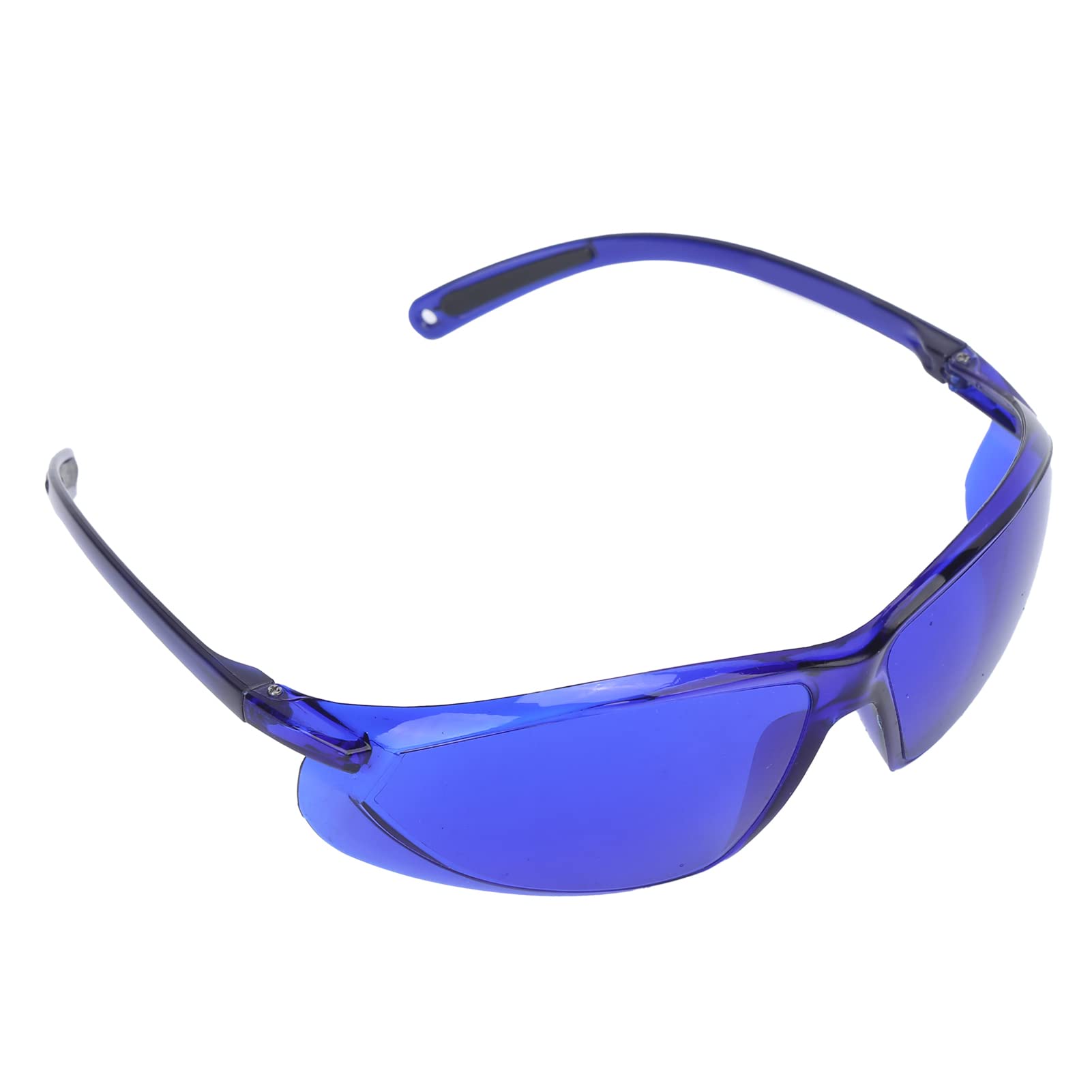 Lunettes de Recherche de Balle de Golf Professionnelles avec Verres Bleus à revêtement Ultraviolet, Monture Mate et Tissu de Verre pour la Protection des Yeux,