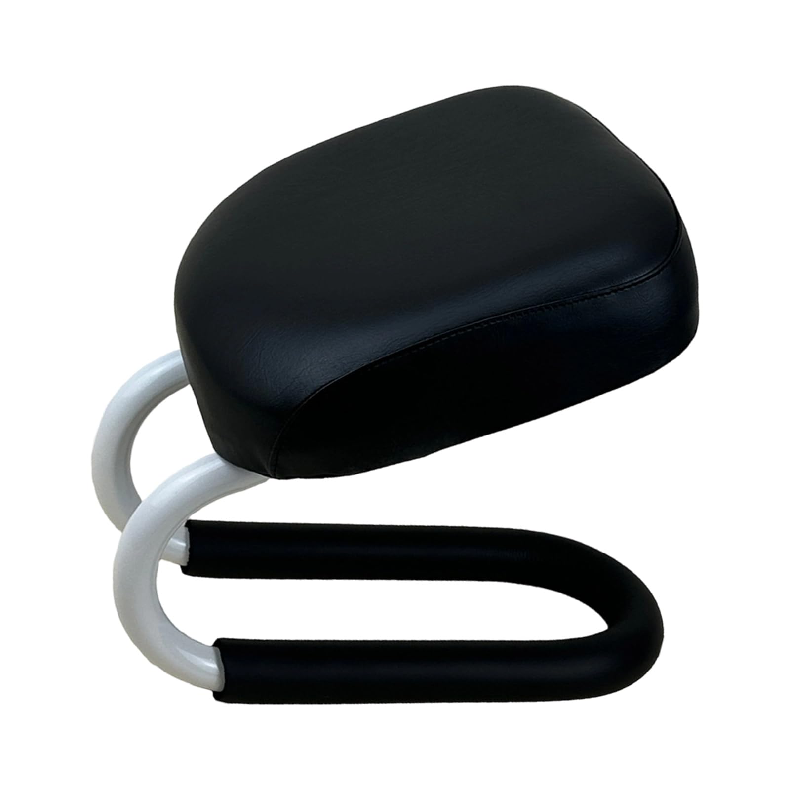 Kaeltsyn Ergonomic Meditations Stool with Antislip Cover for Practice Metal Kneeling Prayer Benches Kneeling Meditations
