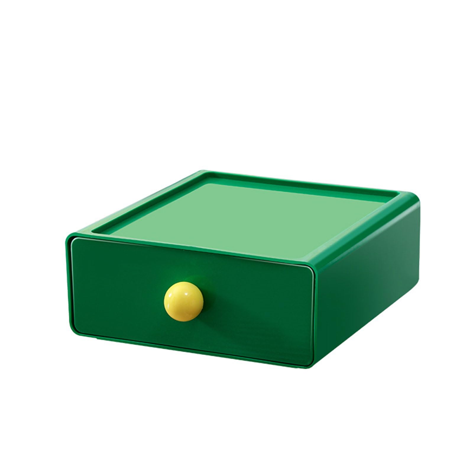 MICFENY Dopamines Desktop Organiser Box Stackable Case for Efficient and Home Use Storage Container for Makeup