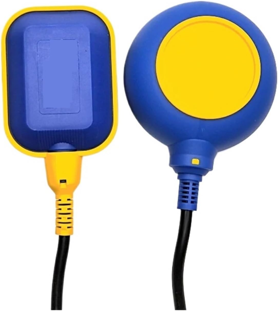 Cable Float Switch 1pc 220V 380V 16A 2M 3 Meters 4M Float Switch Water Controller Level Contactor Sensor(Square 5M)