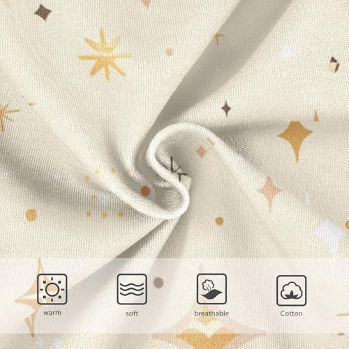 Beige Sparkling Glitter Toddler Boys Comfort Kids Underwear Breathable Children Panties3