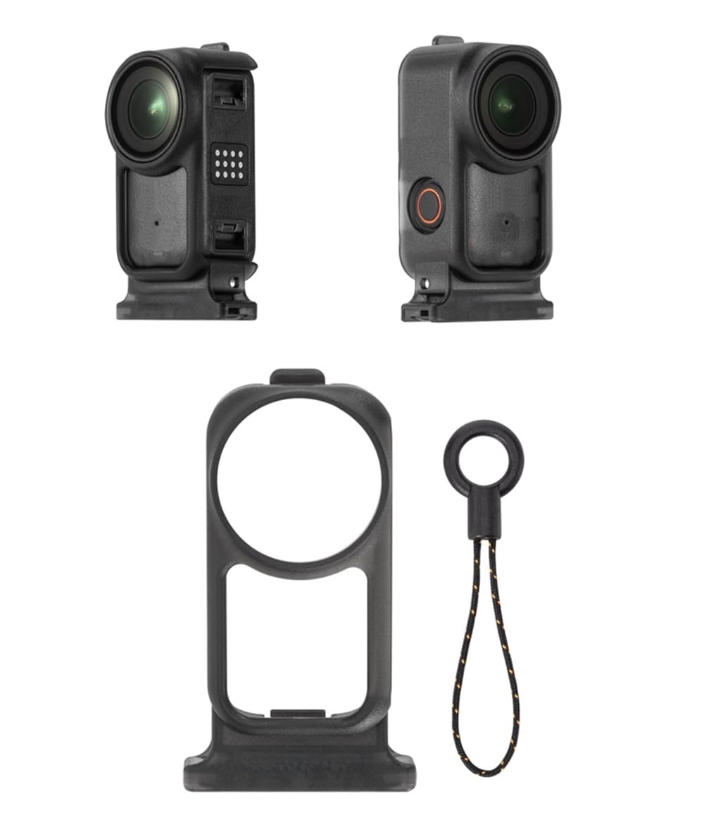 Pionowa ramka ochronna do fotografowania DJI Osmo Nano, natywna pionowa obudowa do strzelania, ramka rozszerzająca, szybkie zwalnianie z portem AC i śrubą 1/10.2 cm
