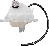 Vista 33 de TRQ Botella de desbordamiento del tanque de expansión del depósito de refrigerante del radiador compatible con Porsche Macan 2015-2018