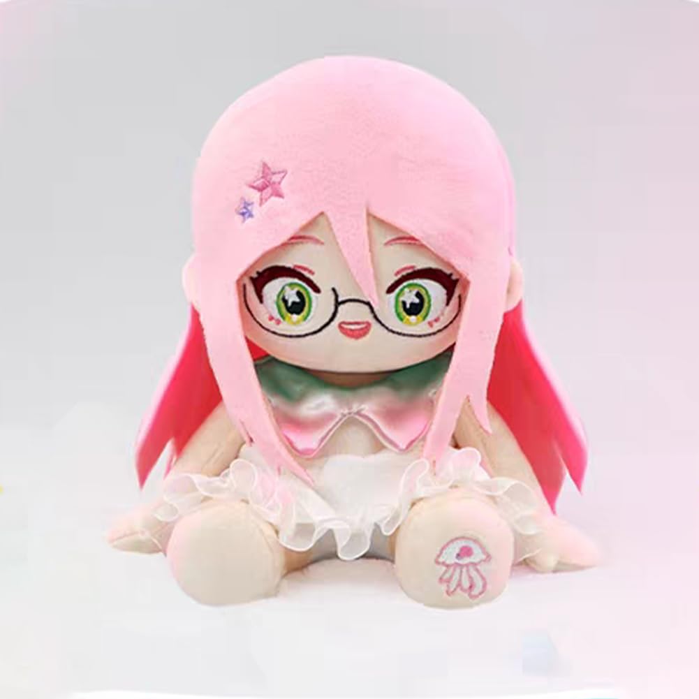 Sua und Mizi Plüschfigur, 20 cm, Anime, gefüllt, weich, Cartoon-Kissen, pelzig, Mizi Sua, Figur, Kissen, Heimdekoration, Geschenk, 2 Stück