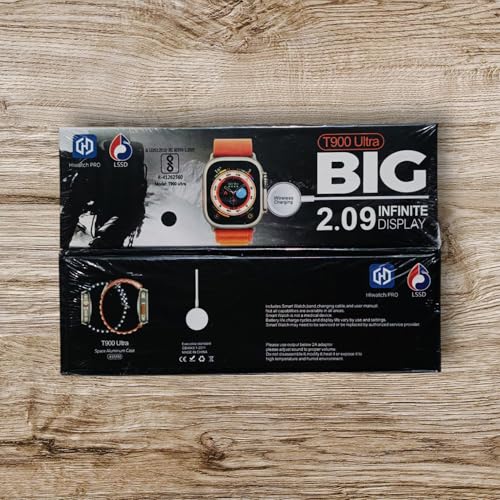 T900-Ultra-Big-209-49MM-Screen-Display-Smartwatch-and-Wireless-Charging-Black-Strap-for-Girls-Boys