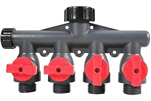 Yosooo 4-Way Hose Splitter