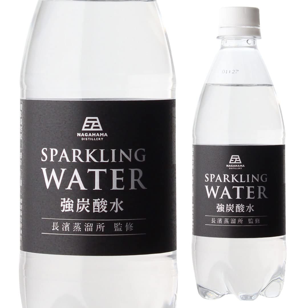 Amazon.co.jp: 強炭酸水 長濱蒸溜所監修 SPARKLING WATER 500ml×24本 1