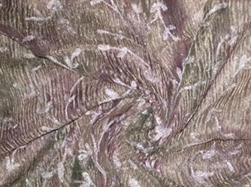 Organza en soie métallique pour robes de mariée et décoration événementielle de prestige