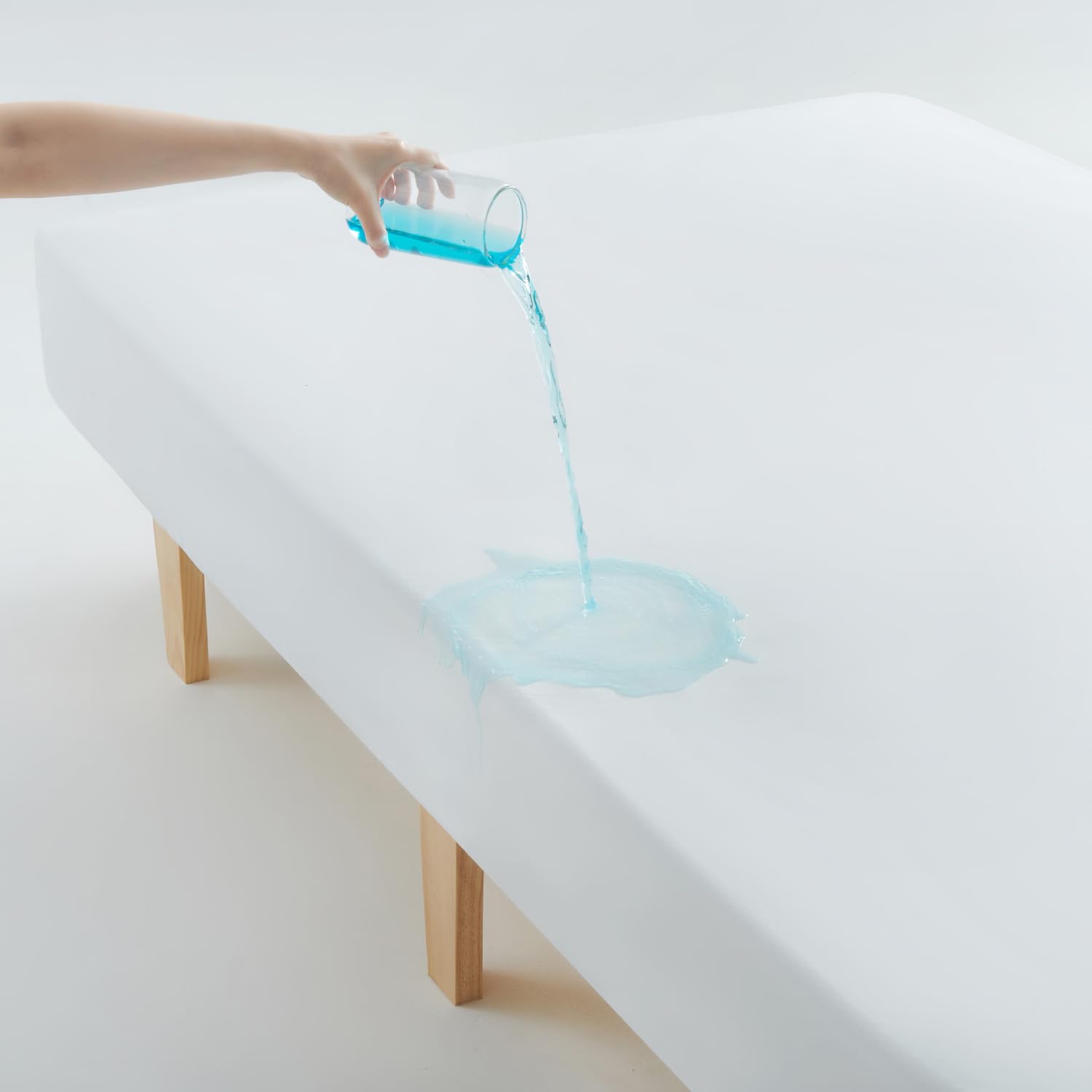 Amazon｜クモリ(Kumori) 五面防水ボックスシーツ シングル 防水シーツ