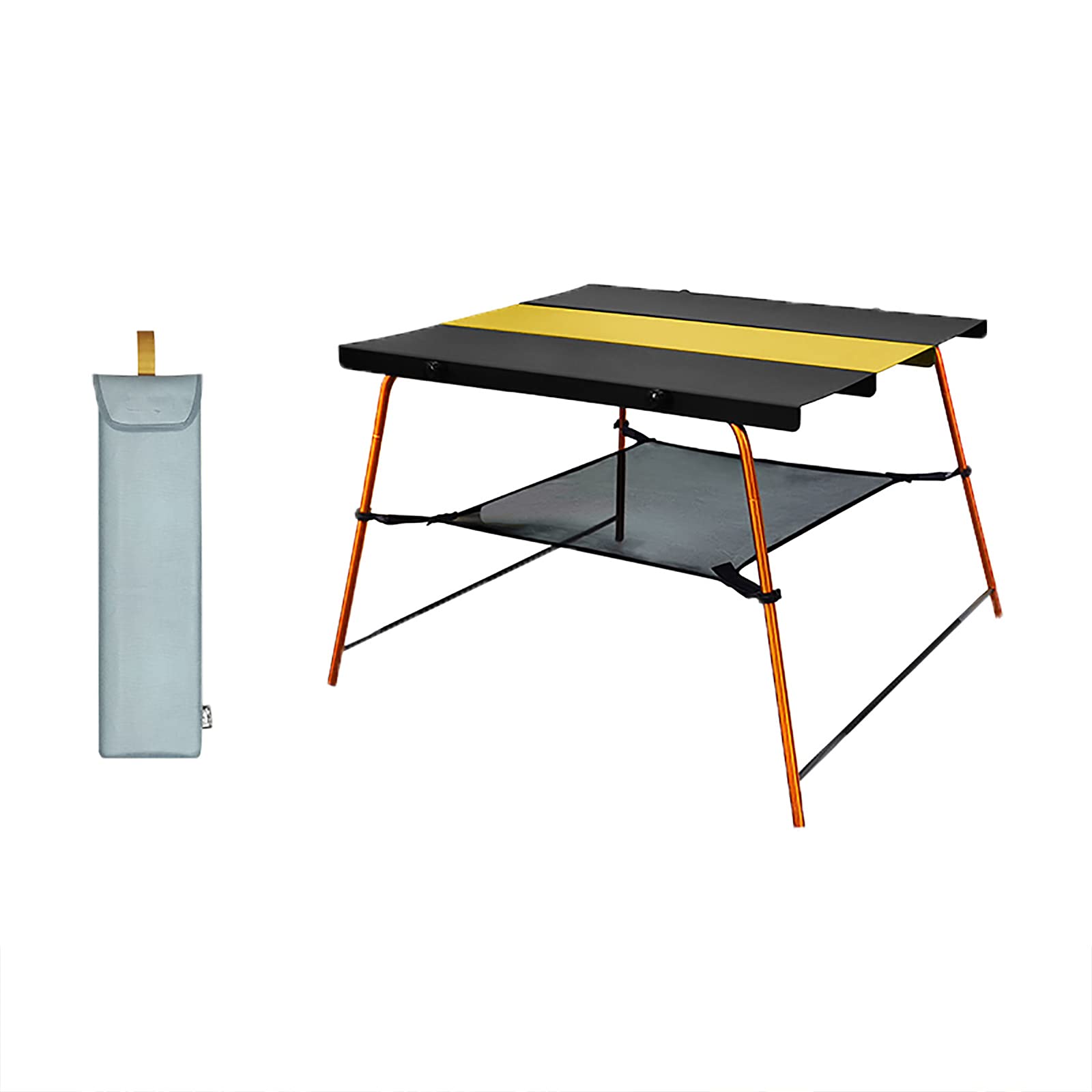 Table de camping pliante stable et légère pour en finir avec le sol