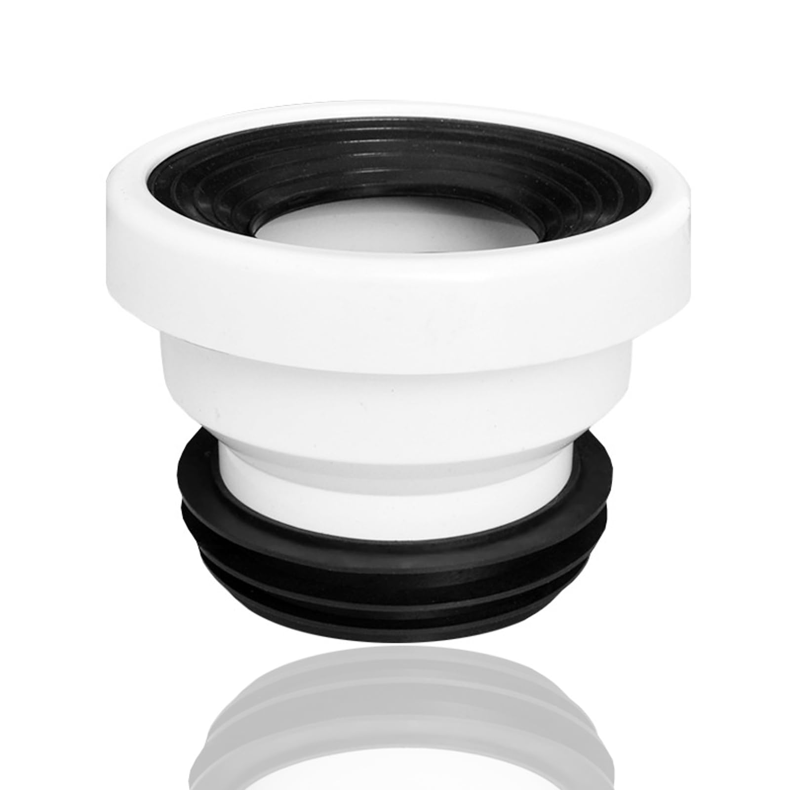 Tuyau de raccordement de toilette buse en plastique excentrique angle rigide de drainage