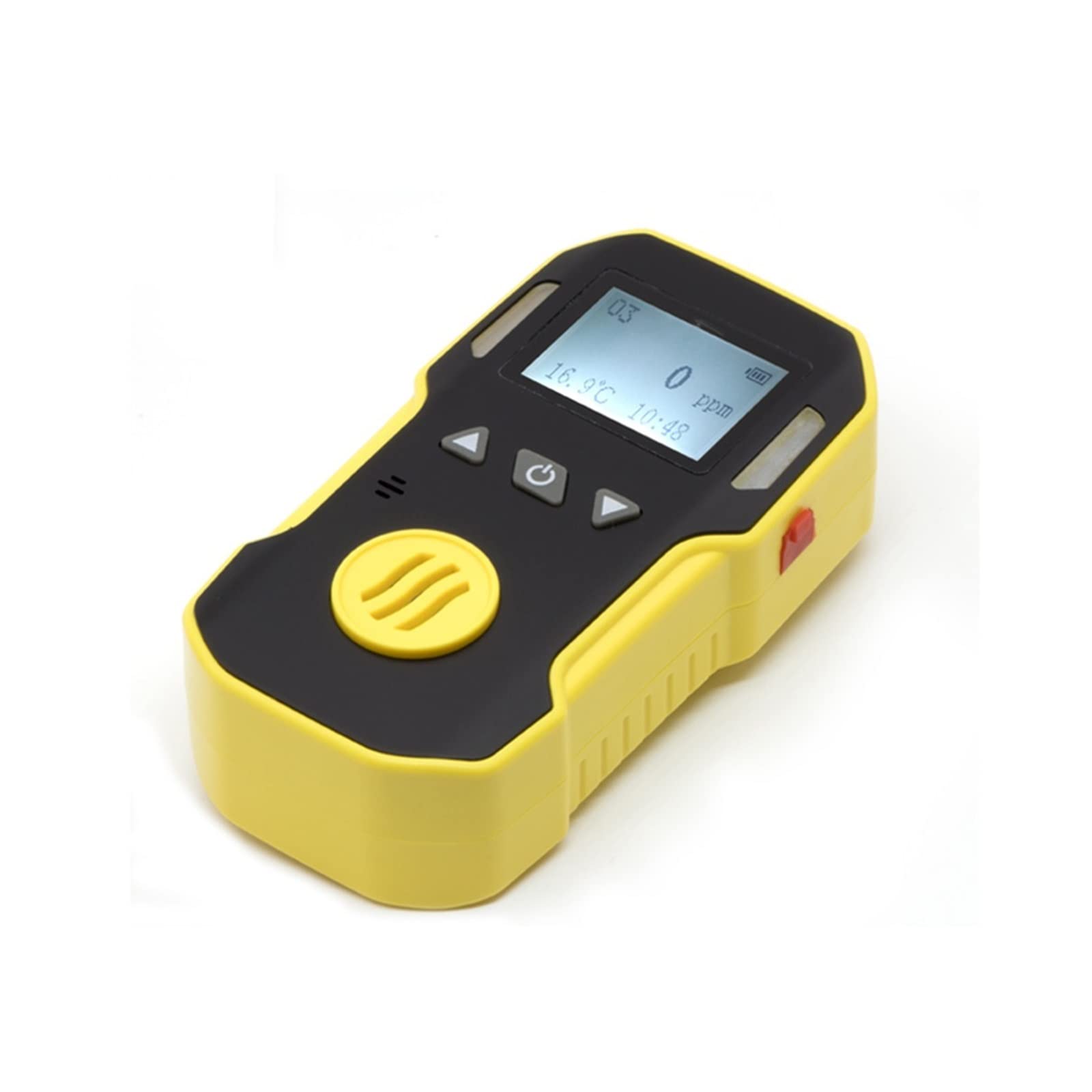 Détecteur de gaz, Détecteur De Gaz Portable Éthylène C2H4 Compteur USB Rechargeable 0-1000ppm, 1 PPM(0-50ppm-1ppm)