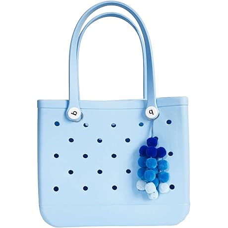 Pom Pom Tassels for Bags: Coastal Charm for Your Beach Bag