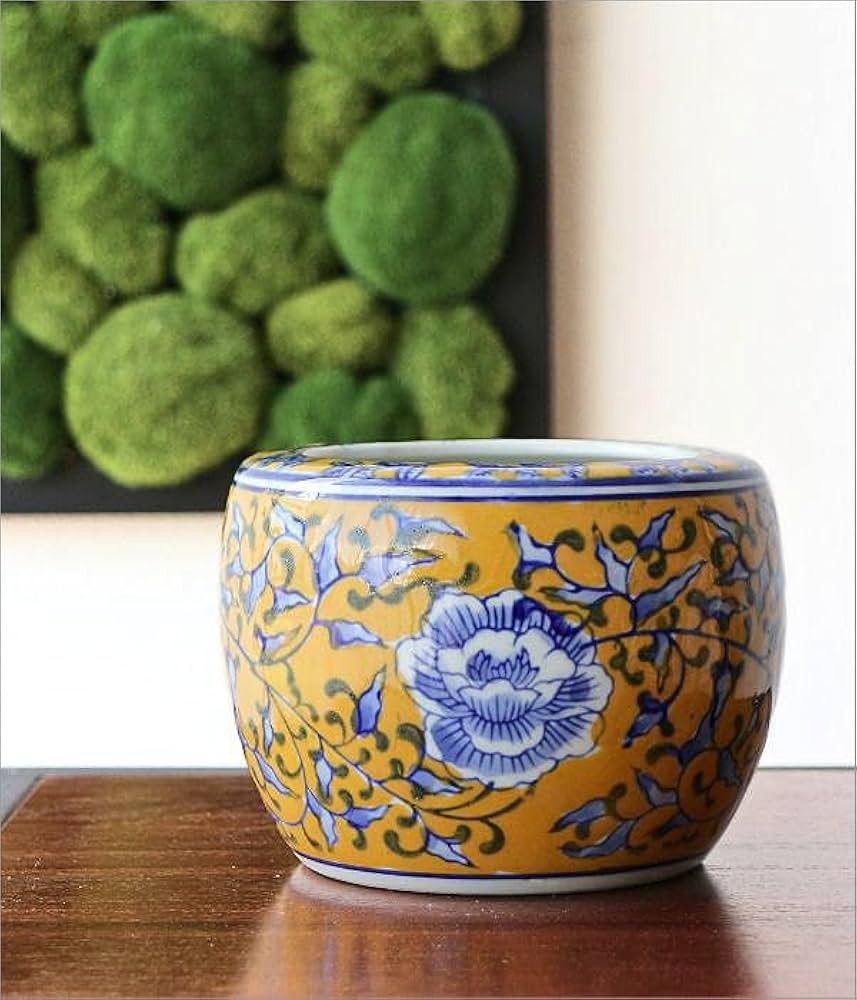 火鉢 陶器鉢 染付 睡蓮鉢 金魚鉢 植木鉢 有田焼 水鉢 花柄 彫り 伊万里焼 楽天市場】植木鉢 おしゃれ 陶器 火鉢 陶器鉢 メダカ鉢 金魚鉢