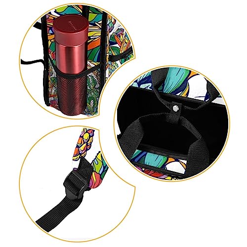 Sac à dos ananas multicolore pour enfant avec bretelles réglables - 2