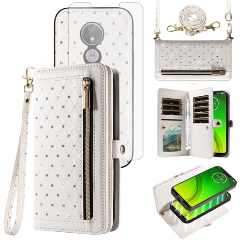 Étui pour Motorola MotoG7Power antichoc qui remplace votre portefeuille