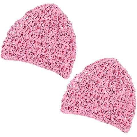 Geyoga Mesh Crochet Hair Net Snood Hat Cover Cover