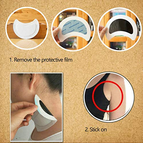 Herbal Lymph Care Patch Lymphatic Patches Neck Vice Breast Underarm Ginger Lymphatic Sticker Pads For Armpits Swelling And Pain (10 PCS) - Image 3