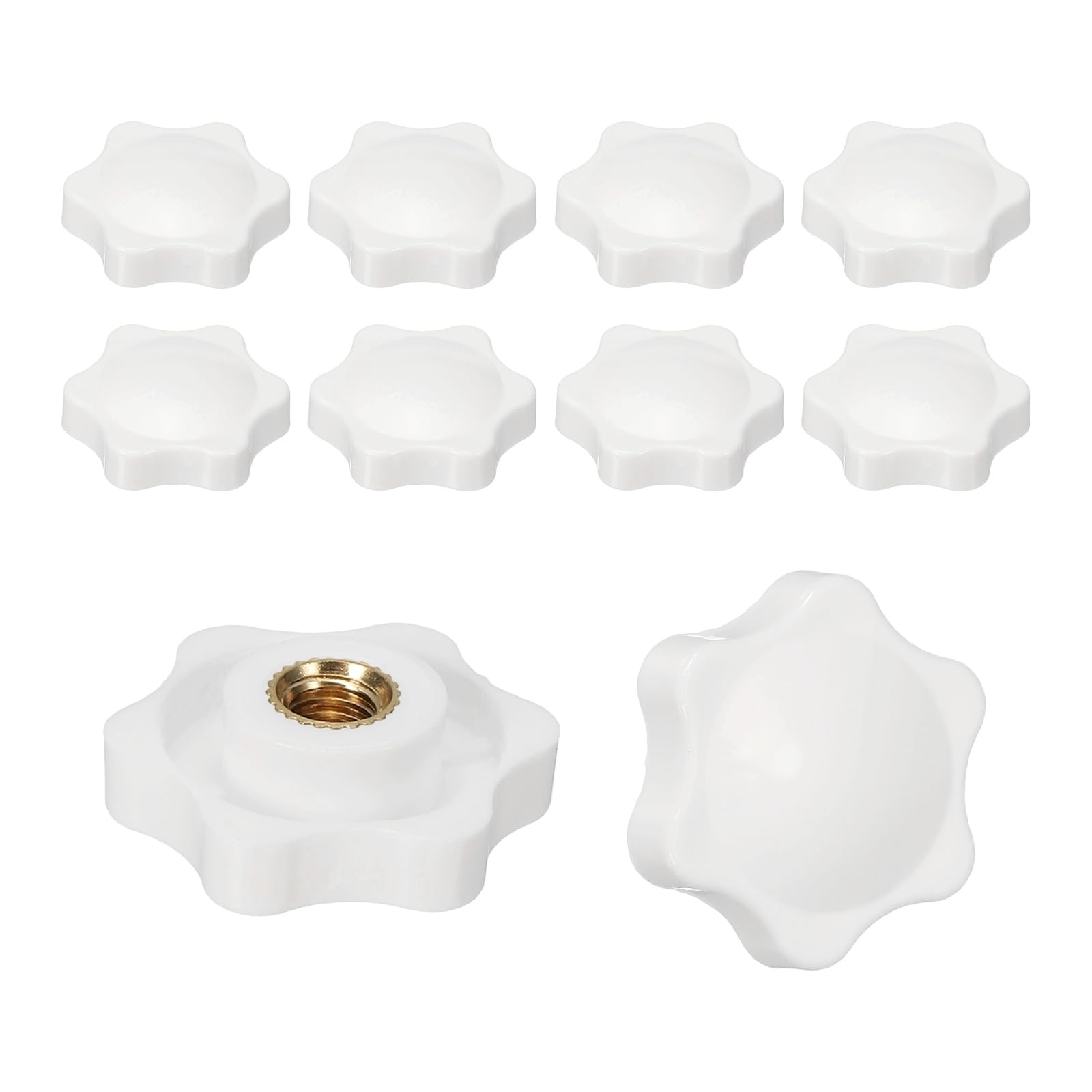 PATIKIL M8 x 32mm Thread Clamping Nuts