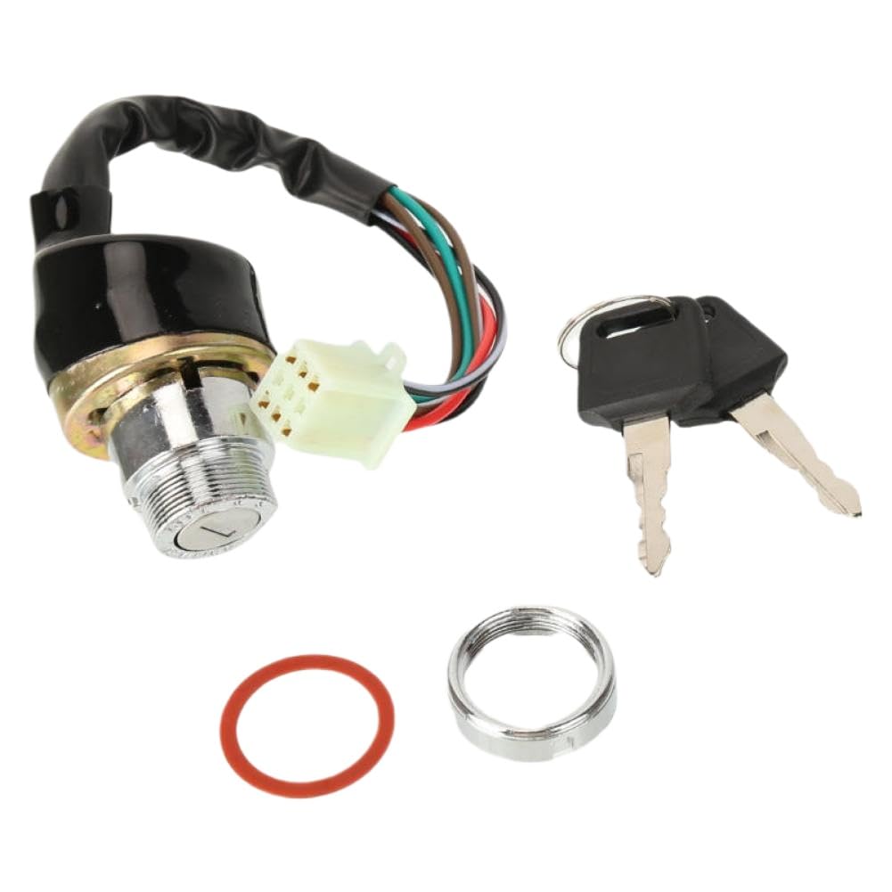 6 Wire Ignition Switch 3 Position for Car ATV Scooter Motorcycle Bike Go Kart