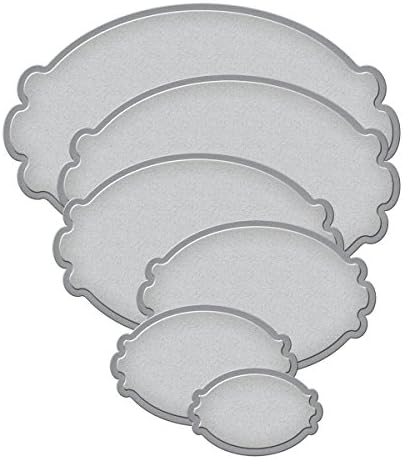 Spellbinders S5-022 Nestabilities Labels Ten Etched/Wafer Thin Dies