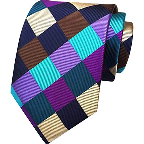 Corbata clásica de lazo para hombre 100% seda miniatura 3