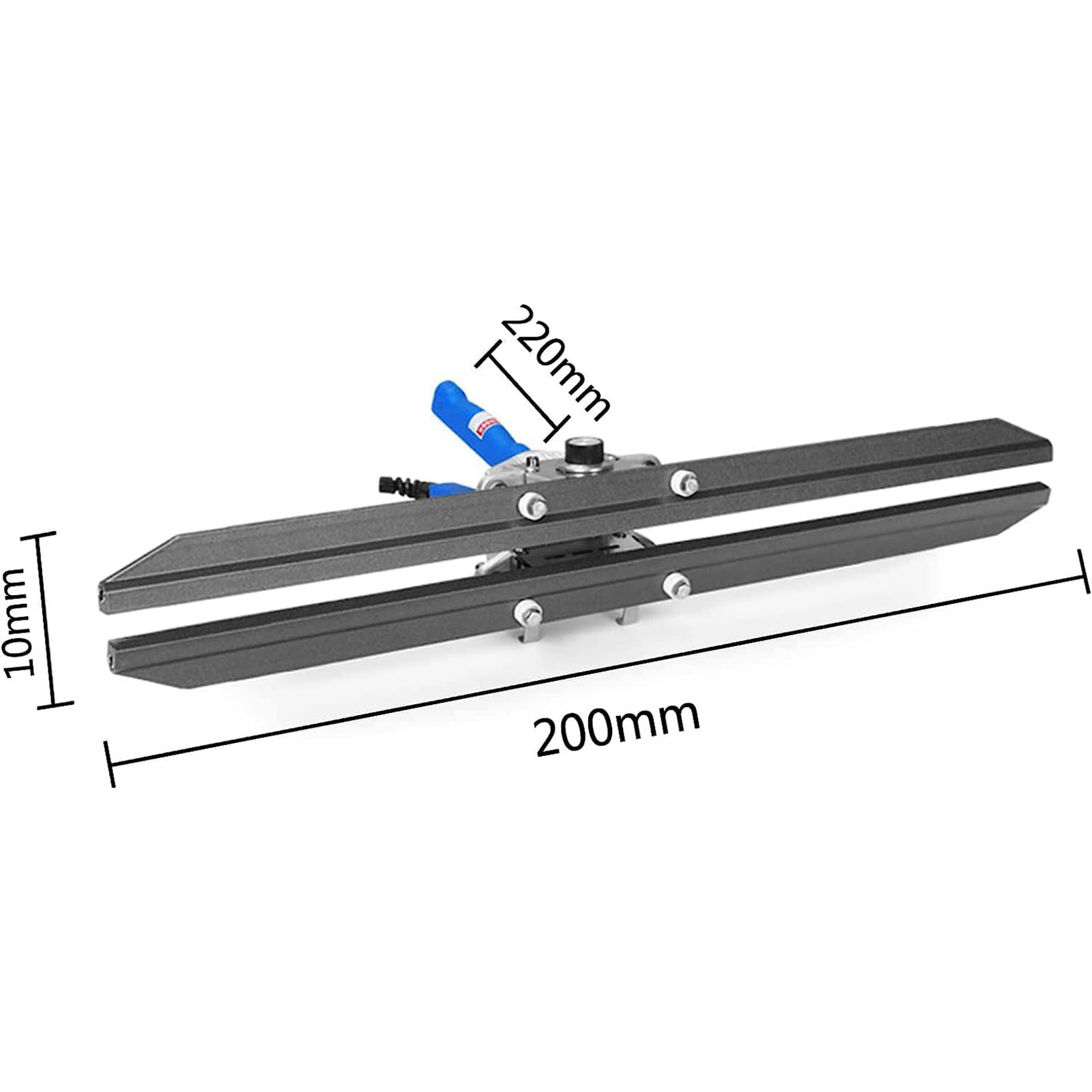 Mylar Bag Sealer - przenośna ręczna zgrzewarka zaciskowa, moc 550 W, regulacja temperatury 0-300°C, szerokość uszczelnienia 10 mm, idealna do torebek foliowych i BOPP