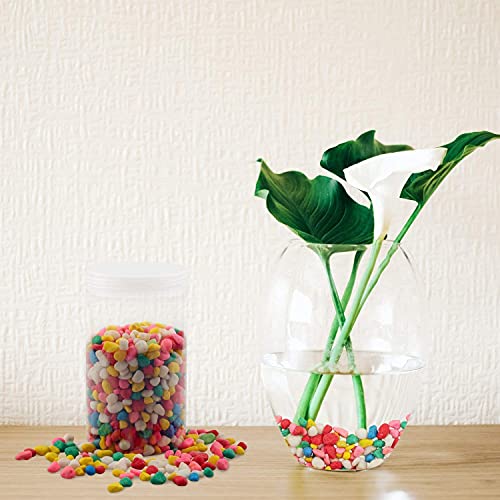 Image of Maalavya Multi-Color Pebbles for Decoration - Mixed Pebbles for Plants Pots, Fish Tank Aquarium, Table, Vase Fillers (1)