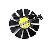 asus dual gtx1060 o6g Model:GTX1060 8GB Graphics card cooling fan Compatible For ASUS GTX 1070 GTX1060 8GB DUAL graphics card single fan PLD09210S12HH