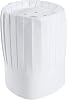 Pleated Chefs Hats, Paper, Adjustable, 10 Tall, One Size, White, 24Carton