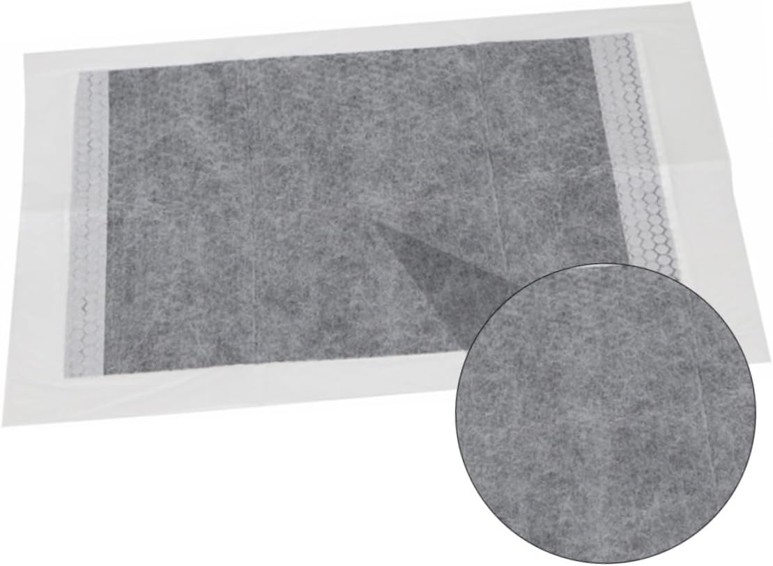 30-Pack Thick Absorbent PET Training Pads Black Urinal Cushion for Dogs and Cats 60x45cm Pee Pads Strong Water Absorption for Housebreaking