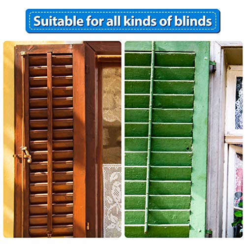 Maitys 40 Pieces Shutter Repair Pins Spring Loaded Repair Pins Replacement Repair Pins Plantation Shutter Pins For Windows, White #TOP5