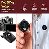 Sistema de micrófono de solapa inalámbrico Pyle | Micrófono de solapa con cancelación de ruido y montaje magnético, batería de 7 horas, audio omnidireccional de 360°, estuche de carga | para DSLR, iOS y Android para vlogging y podcasting inalámbrico 8